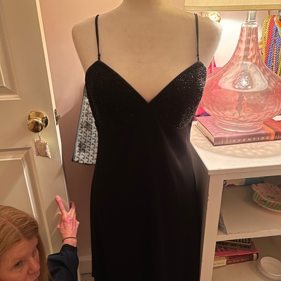 GORGEOUS LBD Beaded Bra Strappy from Barney’s - Picture 2 of 14